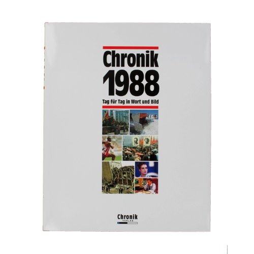 Chronik 1988 - Jahrgangsbuch-Chronik 1988 - Jahrgangsbuch 1988
